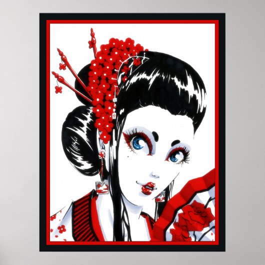 赤と黒 ポスター (正面)