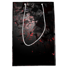 赤と黒 ミディアムペーパーバッグ