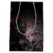 赤と黒 ミディアムペーパーバッグ (裏面)