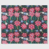 赤と黒 ラッピングペーパー (フラット)