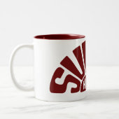 赤によってすごいハイファイマグ ツートーンマグカップ (左)