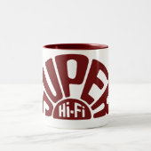 赤によってすごいハイファイマグ ツートーンマグカップ (中央)