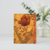 赤によってはIIが開花します ポストカード (スタンド正面)