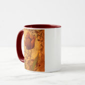 赤によってはIIが開花します マグカップ (正面左)