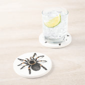 赤によってバンドを付けられるタランチュラのくも コースター (側面)