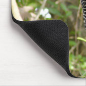 赤によって膨らまされるキツツキのマウスパッド2 マウスパッド (コーナー)