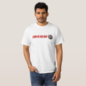 赤に住んで下さい Tシャツ (正面フル)