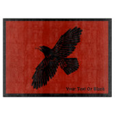 赤に割る カッティングボード (正面)