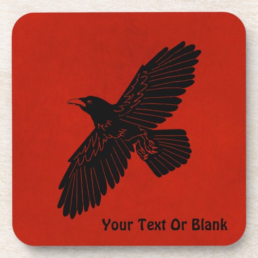 赤に割る コースター (正面)