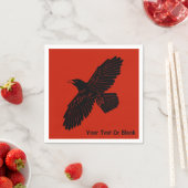 赤に割る スタンダードカクテルナプキン (インサイチュ)