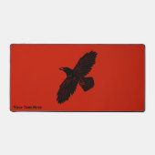 赤に割る デスクマット (正面)