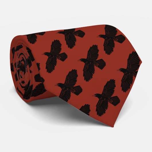 赤に割る ネクタイ (ロール)