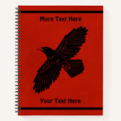 赤に割る ノートブック (正面)