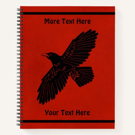 赤に割る ノートブック (正面)