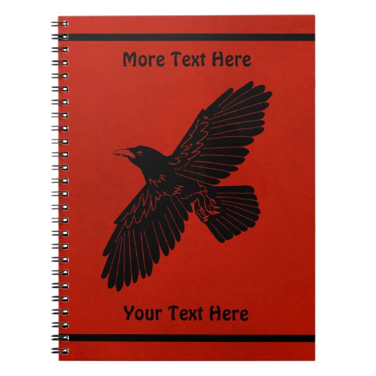 赤に割る ノートブック (正面)