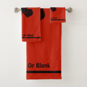 赤に割る バスタオルセット (インサイチュ)