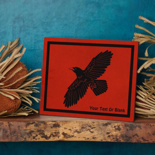 赤に割る フォトプラーク (側面)