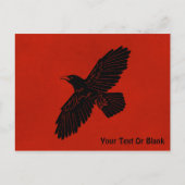 赤に割る ポストカード (正面)