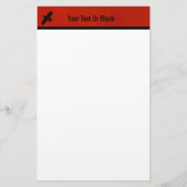 赤に割る 便箋 (正面)