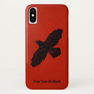 赤に割る iPhone X ケース
