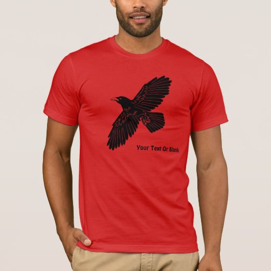 赤に割る Tシャツ (正面)