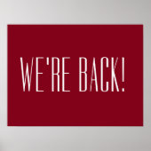 赤に戻った ポスター (正面)