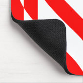 赤に白を愛 マウスパッド (コーナー)