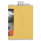 赤のための採取 フラスク (裏面)