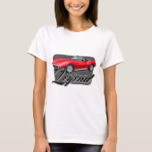 『赤のアメリカの伝説』 Tシャツ (正面)