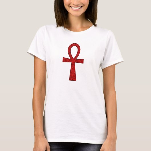 赤のアンキシャツ Tシャツ (正面)