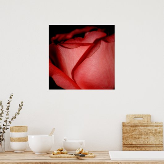 赤のキス ポスター (キッチン)