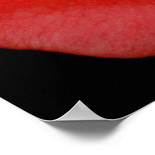 赤のキス ポスター (角)