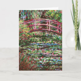 赤のギヴェルニー –  サンキューカード