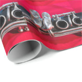 赤のクラリネット ラッピングペーパー (ロールコーナー)