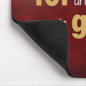 赤のクリスマスの詩 マウスパッド (コーナー)