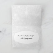 赤のクリスマスカードの原稿 シーズンカード (内部)