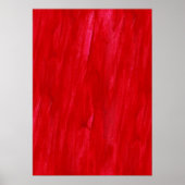 赤のシームレスな背景抽象芸術と水色 ポスター (正面)
