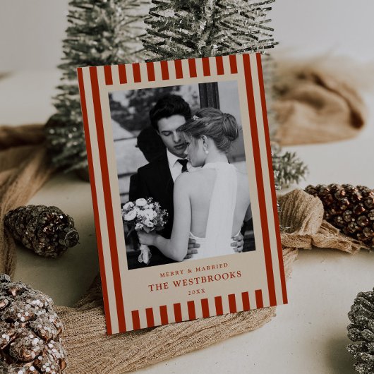 赤のストライプ シーズンカード