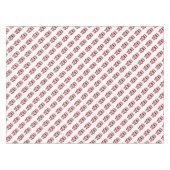 赤のダブルデッカーバステーブルクロス テーブルクロス (正面(横))