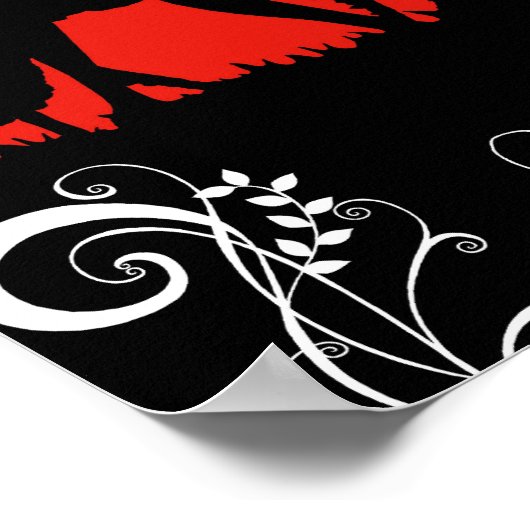 赤のテレサ ポスター (角)