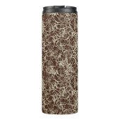 赤のネットワークニューロン – シームレスなパターン。 タンブラー (裏面)