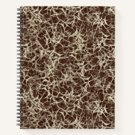 赤のネットワークニューロン – シームレスなパターン。 ノートブック