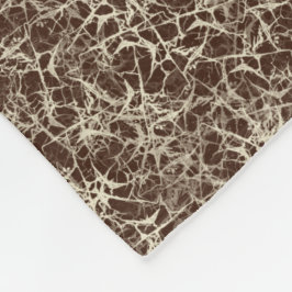 赤のネットワークニューロン – シームレスなパターン。 フリースブランケット