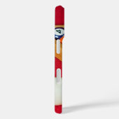 赤のビリヤード感じ Case-Mate iPhoneケース (裏面 / 右)