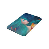 赤のファンタジーの海の人魚はバス・マットを採取します バスマット (アングル)