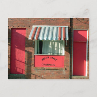 赤のホットグラニー ポストカード