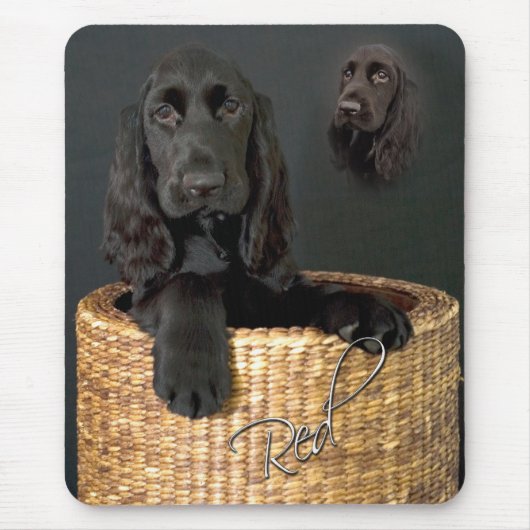 赤のマウスパッド マウスパッド (正面)