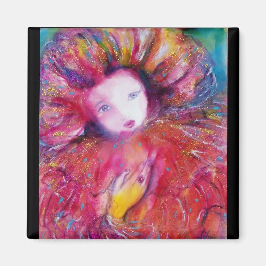 赤のマスク マグネット (正面)