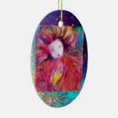 赤のマスク,モノグラム セラミックオーナメント (右)