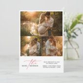 赤のメリークリスマスベビー発表 シーズンカード (スタンド正面)